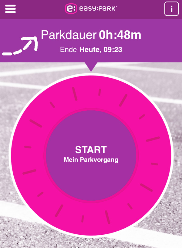 Achtung Transaktionsgebühr: Parkplatz-App EasyPark ›